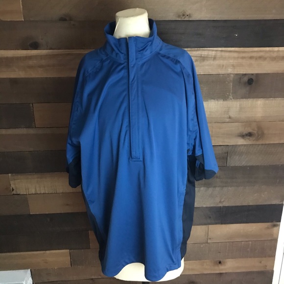 nike storm fit short sleeve golf jacket